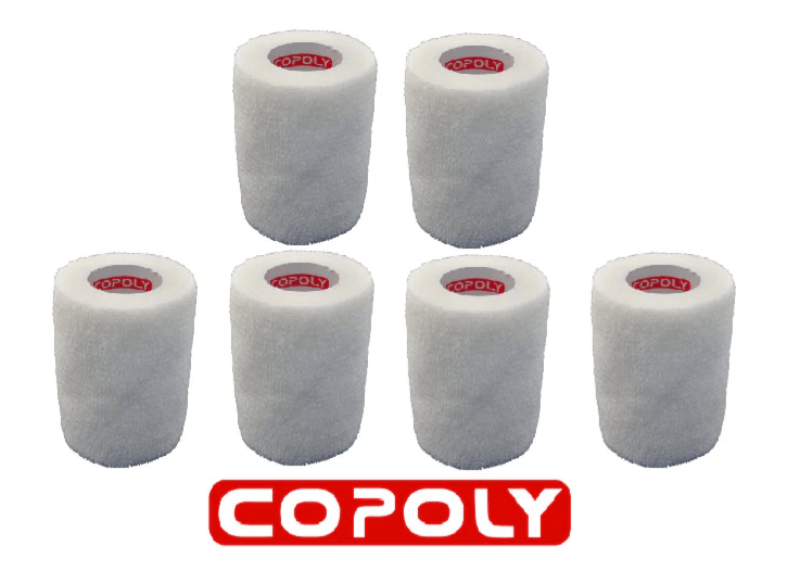 Sock Tape - White - Self Adherent Cohesive Bandage Tape - SDSOX