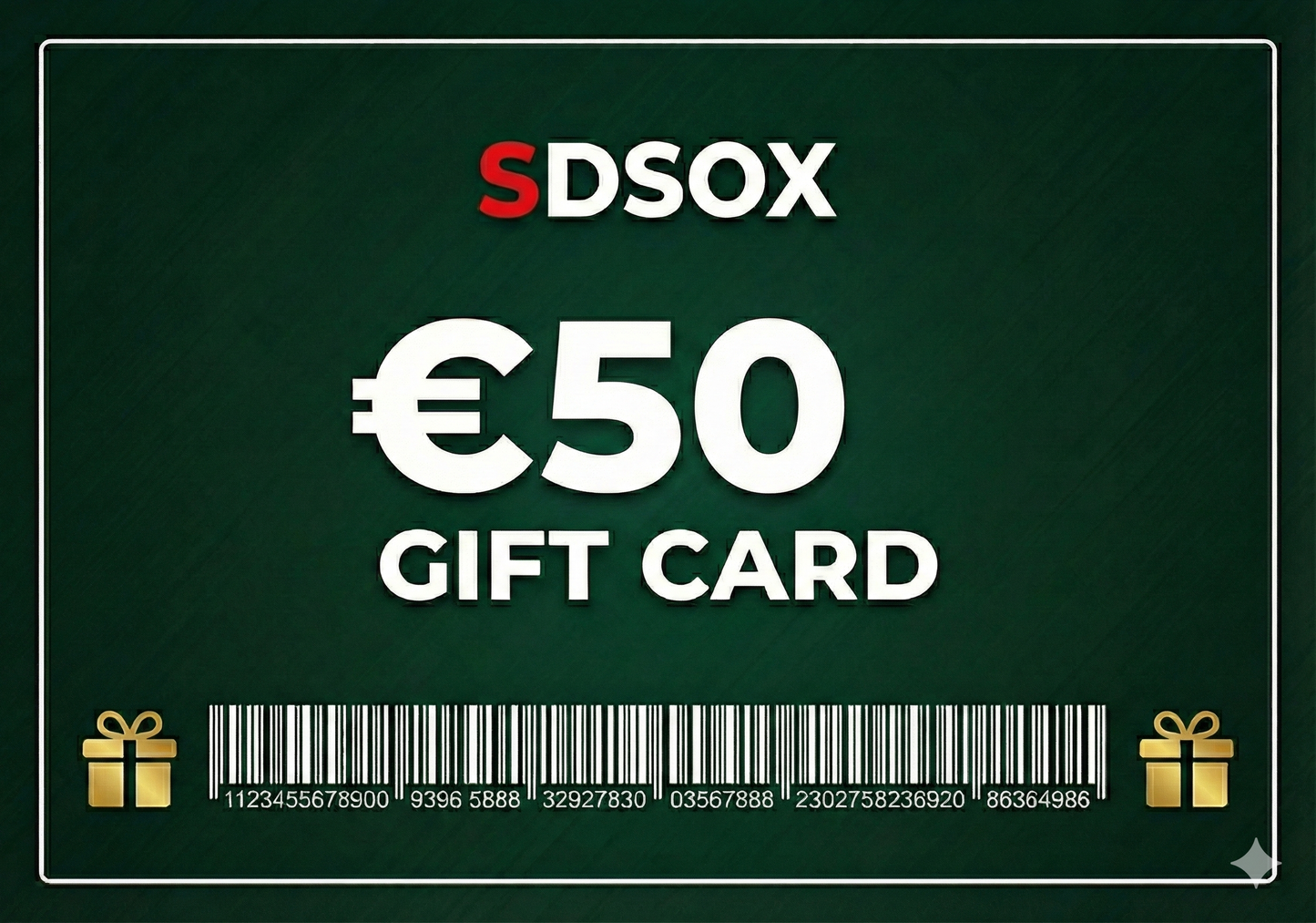 SDSOX Gift Card