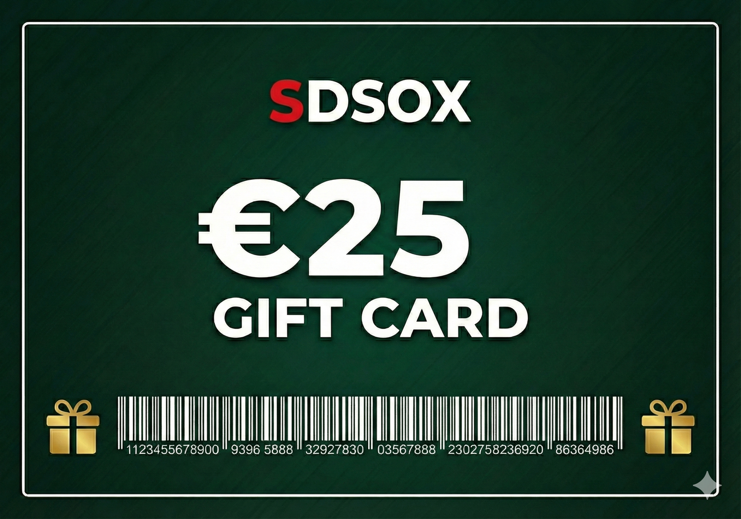 SDSOX Gift Card