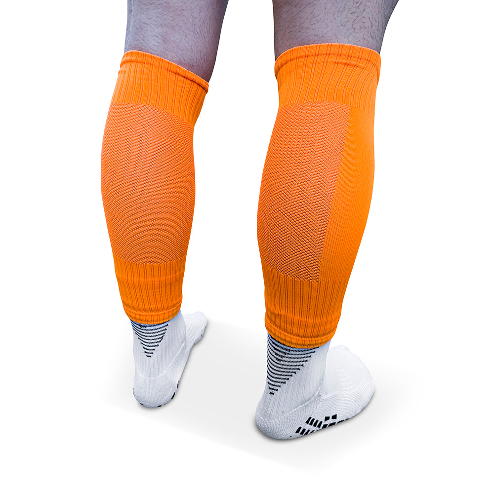 Sock Sleeves Orange - Half Length