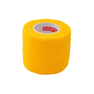 Sock Tape - Yellow - Self Adherent Cohesive Bandage Tape - SDSOX