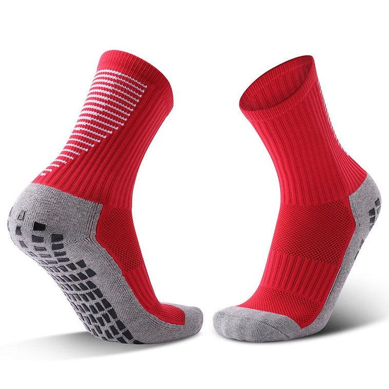 Grip Sock Red (Half Length) - SDSOX